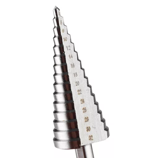 GRAPHITE Lépcsős fúró, HSS, 4-32mm 54T304