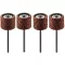 GRAPHITE Csiszolóhüvely 12.7mm, K60, K80, K120, K240, készlet 100db + szár 3.2mm, 2db 55H077
