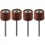 GRAPHITE Csiszolóhüvely 12.7mm, K60, K80, K120, K240, készlet 100db + szár 3.2mm, 2db 55H077