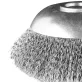   GRAPHITE Drótkorong, fazékkefe hullámos 150 x 25, 4mm benzines kaszákhoz 55H102