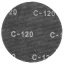 GRAPHITE Csiszolóháló 225mm, K120, 10db 55H745