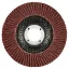 GRAPHITE Csiszolókorong lamellás 115x22.2mm, K60 fém-fa 55H982