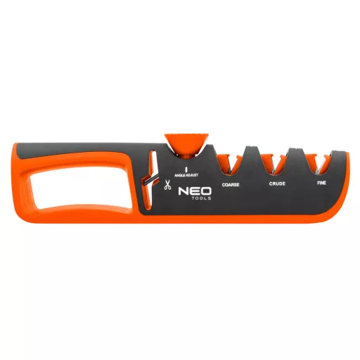 NEO TOOLS Élező késekhez és ollókhoz, állítható dőlésszöggel 56-050