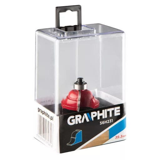 GRAPHITE Felsőmaró kés profilmaró 39.3 x 15.9mm, 8mm 56H231