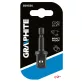   GRAPHITE Adapter csavarbehajtókhoz 1/4”- hatlapú 1/2” négyszög 56H556