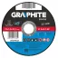 GRAPHITE Vágókorong fémhez 115x1.0x22mm, 41 A60-T-BF 57H705