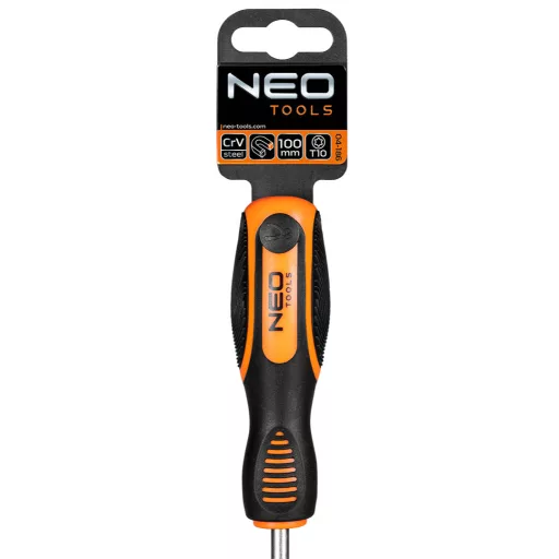 NEO TOOLS Csavarhúzó TORX T10x100mm 25 év garanciával 04-186