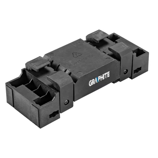 GRAPHITE Szalagcsiszoló 900W, 76X533mm, fordulatszám szabályzó 3 év garanciával 59G395