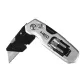   NEO TOOLS Trapézpengés kés, összecsukható, alu házas, 1+3 penge, 2 db csavarhúzóbittel 63-705