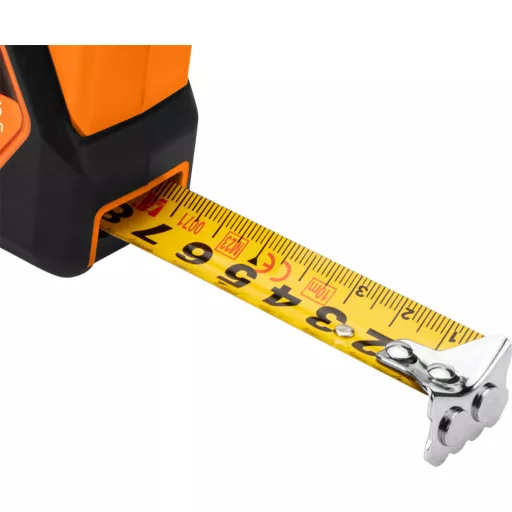 NEO TOOLS Mérőszalag, 3m/16mm, acél, mágneses, autostop+ rögzítő 67-231