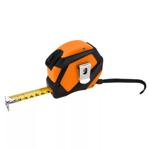 NEO TOOLS Mérőszalag, 3m/16mm, acél, mágneses, autostop+ rögzítő 67-231