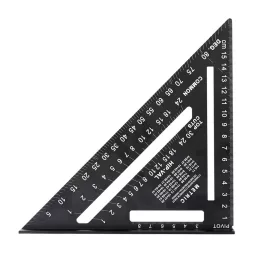  NEO TOOLS Talpas derékszög, alumínium, 45 fokos szárral, mérőskálával, 183mm 72-102