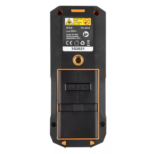 NEO TOOLS Lézeres távolságmérő, hatótáv: 60 m, IP54, fröccsenő víz védelem 2 év garanciával 75-204
