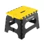 TOPEX Összecsukható sámli 150kg, magasság: 22cm 79R319