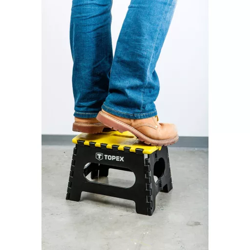 TOPEX Összecsukható sámli 150kg, magasság: 22cm 79R319