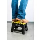 TOPEX Összecsukható sámli 150kg, magasság: 22cm 79R319