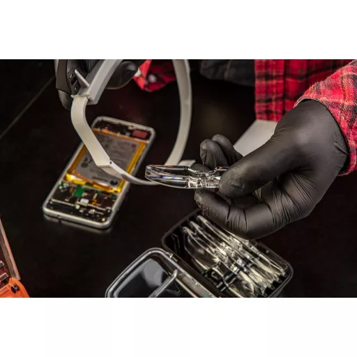 NEO TOOLS Fejpántos nagyító, 5 lencsével, LED-es világítással 06-130