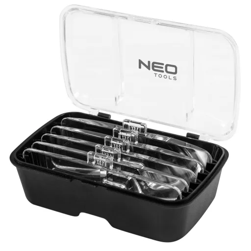 NEO TOOLS Fejpántos nagyító, 5 lencsével, LED-es világítással 06-130