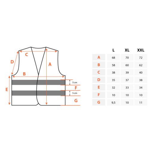 NEO TOOLS Láthatósági Munkavédelmi mellény sárga, XXL 81-735-XXL