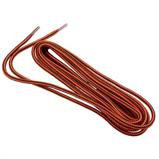 NEO TOOLS Cipőfűző 120cm, narancs/fekete, Rendelési egység: 10db 82-392