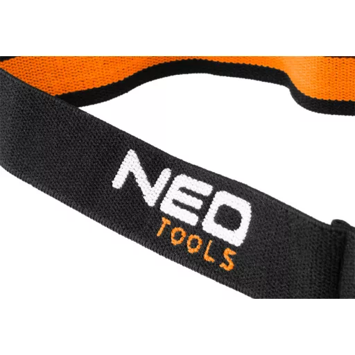 NEO TOOLS Fejlámpa, tölthető USB 180lum COB LED + mozgásérzékelővel 99-069