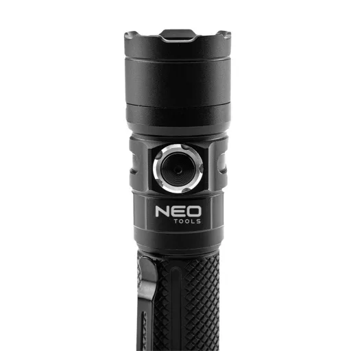 NEO TOOLS Zseblámpa, tölthető, USB C, 1500 lum, SST 40 LED 99-075