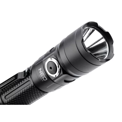 NEO TOOLS Zseblámpa, tölthető, USB C, 1500 lum, SST 40 LED 99-075