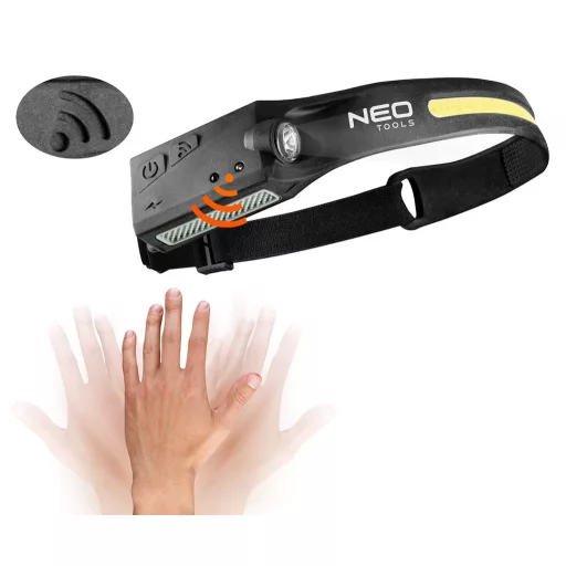 NEO TOOLS Fejlámpa 2 az 1-ben, Neo 99-097