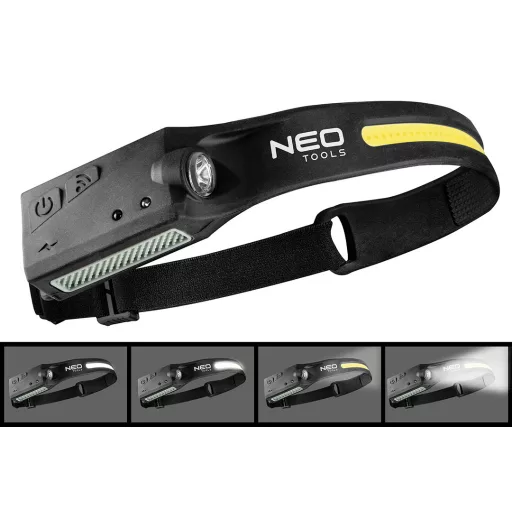 NEO TOOLS Fejlámpa 2 az 1-ben, Neo 99-097