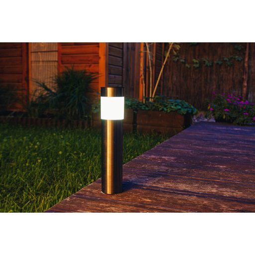 NEO TOOLS Kerti napelemes állólámpa, leszúrótüskével, LED ízzóval, alkonyérzékelővel 99-113