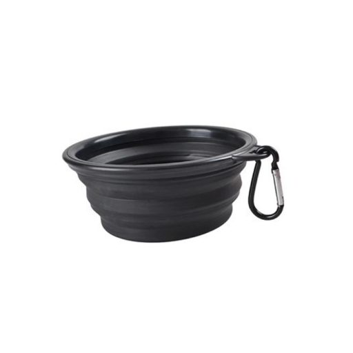 Latex hordozható etető és itató tál kutyáknak (350ML)