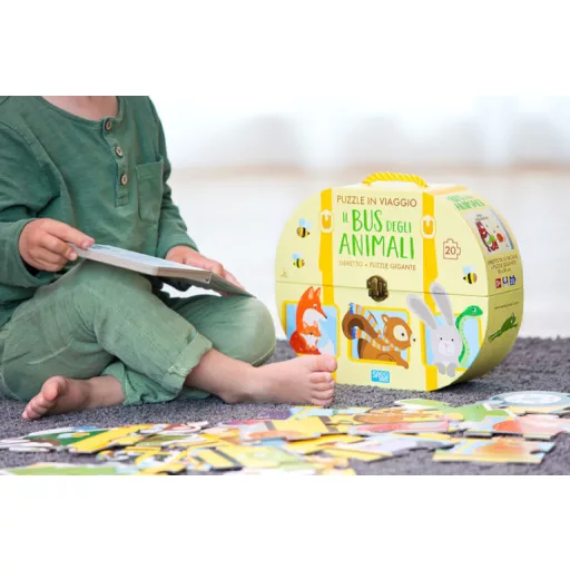 Sassi Utazó játék bőröndben – puzzle és kiskönyv
