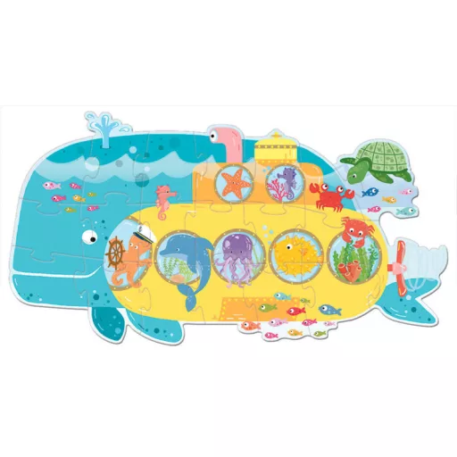 Sassi Utazó játék bőröndben – puzzle és kiskönyv
