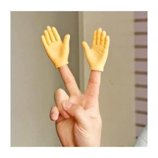 Vicces mini ujjra húzható kezek macskagazdiknak