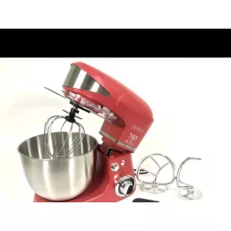   Royalty Line RL-PKM1600 RED Keverőgép, maximum 1600W, tál 4.5 L, piros