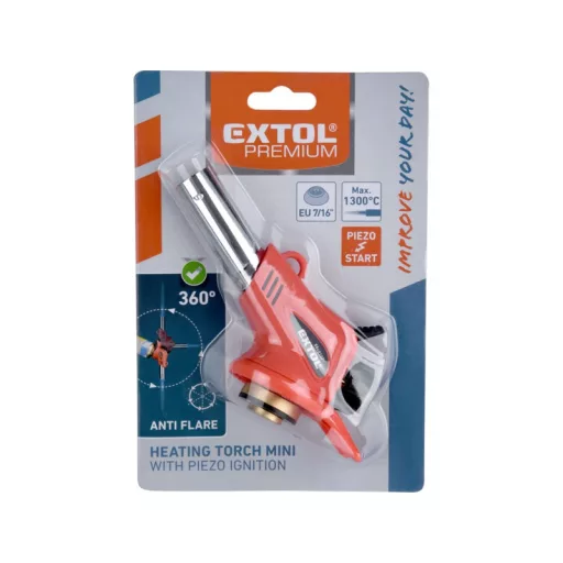 Extol Premium Gázlámpa mini forrasztáshoz