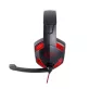 Esperanza Gaming fejhallgató mikrofonnal fekete/piros