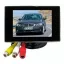 3.5 TFT LCD mini monitor autóba színes tolatókamera monitor
