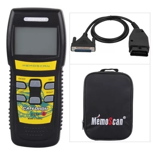 U581 MAGYAR NYELVŰ kézi autódiagnosztikai interfész OBD OBD 2 Multiprotokoll hibakódolvasó