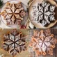 8-ágú hópehely szilikon tortaforma karácsonyi sütéshez