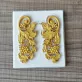   Vintage Baroque Scroll Relief csokoládéforma - 3D szilikon forma