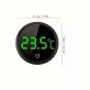   1db Mini kerek LCD digitális hőmérő, akvárium hőmérséklet-kijelző