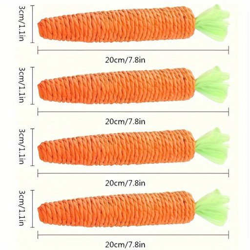 Sárgarépa alakú rágó játék macskáknak