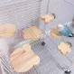   Papagájoknak készült madárülőke, rétegelt fa lemezből készült madárállvány