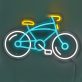 Kerékpár LED Neon Tábla