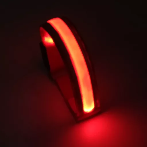 LED-es futó karszalag