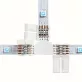 Led szalag csatlakozó 4-tűs RGB LED-hez