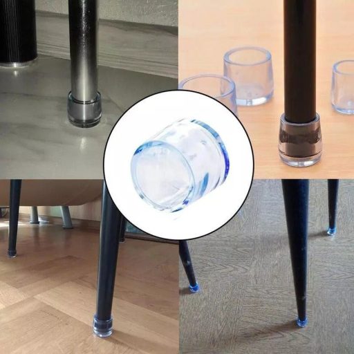 4db Szilikon Szék Sapka, Asztal Láb Párna