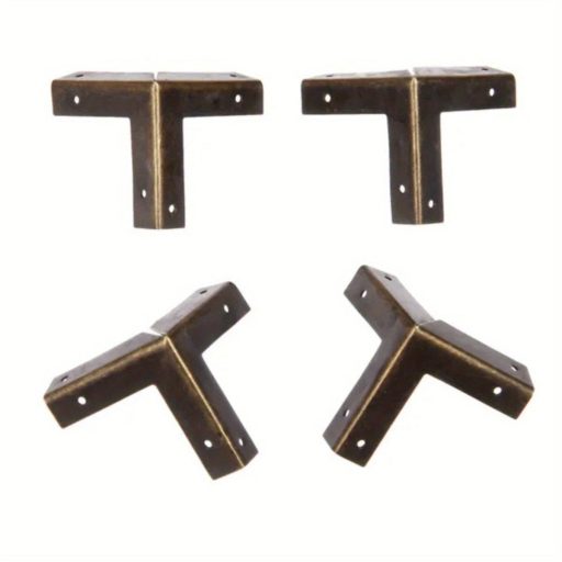 4db Antik Bronz Sarokvédő