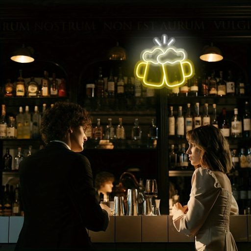 Sör alakú LED-es neon